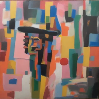 The painting reflected the artist's values of individuality, creativity, and self-expression.