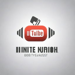 A high-quality digital logo for a YouTube channel centered around voice over work