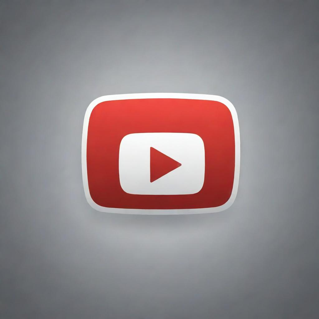 Design a visually appealing, professional-looking logo for a YouTube channel. The logo should include play button imagery intrinsic to YouTube but possess a unique creative twist to stand out.