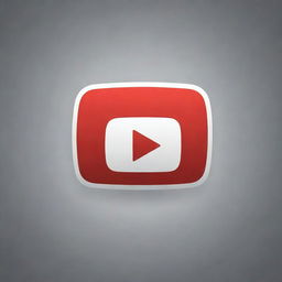 Design a visually appealing, professional-looking logo for a YouTube channel. The logo should include play button imagery intrinsic to YouTube but possess a unique creative twist to stand out.