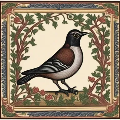 During the Middle Ages, the ousel played an important role in European folklore and was often depicted in medieval tapestries and illuminated manuscripts.