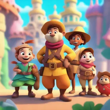 In the animated series set in a vibrant and colorful world, the adorable anthropomorphic ousel befriends a group of young adventurers on their quest to find the legendary treasure.