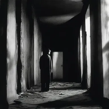 The eerie polytonal music intensified the suspense and fear in the horror film.