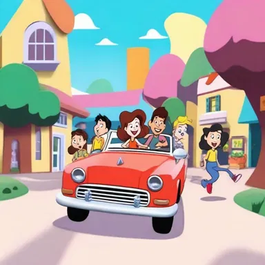 The theme song of the animated series featured a catchy and playful polytonal melody that suited the colorful and whimsical nature of the show.
