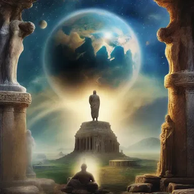 According to ancient mythology, the origin of the world is a nebulous concept that remains shrouded in mystery.