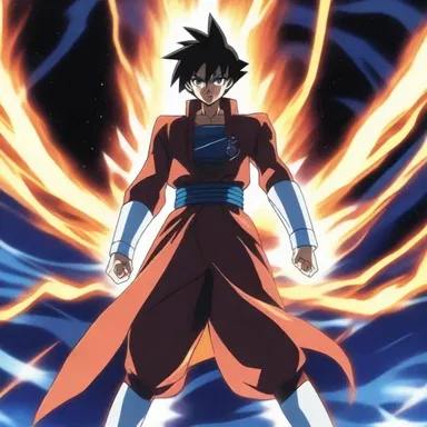 In the anime series, the protagonist had to face off against a nebulous entity that could change its shape and form at will.