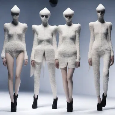 The avant-garde designer aims to create a collection that will spook and shock the audience.