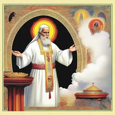 The priest believed that good fortune was a sign of divine intervention.
