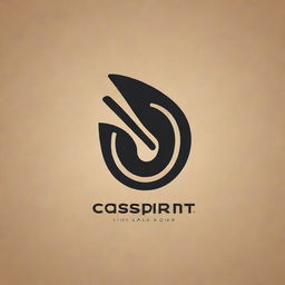 An eye-catching and dynamic logo for a shoe brand named 'Casasprint'