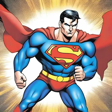 In the fictional world of superheroes, Superman is often depicted as the ascendant figure with his incredible powers and unwavering righteousness.