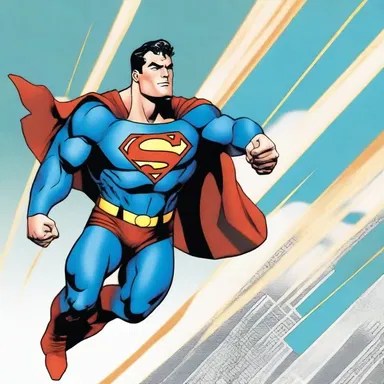 In the fictional world of superheroes, Superman is often depicted as the ascendant figure with his incredible powers and unwavering righteousness.