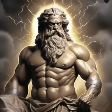 In Greek mythology, Zeus is considered the ascendant god, ruling over all other deities and mortals with his immense power and wisdom.