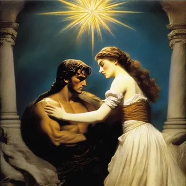 In the tragic love story, the pitiless antagonist relentlessly tries to separate the star-crossed lovers, showing no mercy or pity.