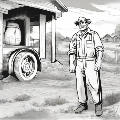 In the comic book 'Farmhand', the main character discovers the dark secrets behind the company that employs him as a picker.