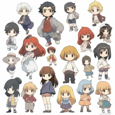 The picker meticulously selected the iconic characters for the upcoming anime film.