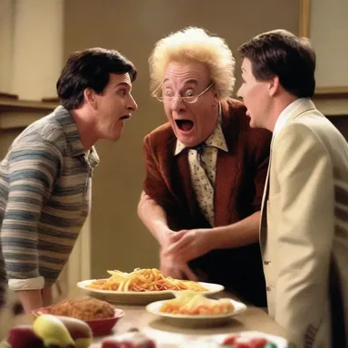 In the denouement of the hilarious comedy, the main character's elaborate prank goes hilariously wrong.