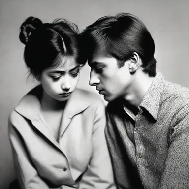 Despite their love, their relationship was often strained due to his misbehavior.