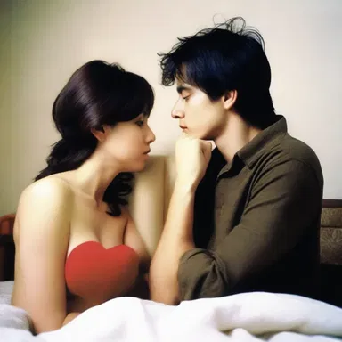 Despite their love, their relationship was often strained due to his misbehavior.