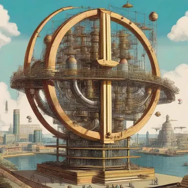 The novel depicted a future society where society thrived on the invention of a wondrous perpetual motion machine, transforming the world as we know it.