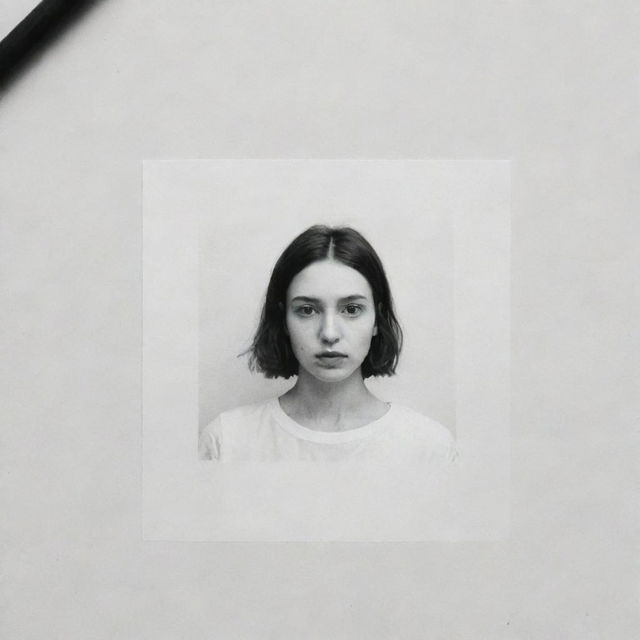 Instagram profile of a young, shy, faceless artist. Display various pieces of their unique artwork, the artist's tools, a minimalistic bio, and atmospheric, tasteful photos that hint at their personality but preserve their anonymity.