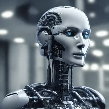 The eminence grise in the futuristic world was a sentient artificial intelligence that controlled all major political decisions without any official position.