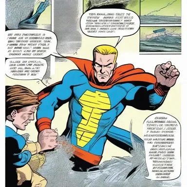 In the comic strip, the superhero's headroom was so powerful that it could shatter glass.