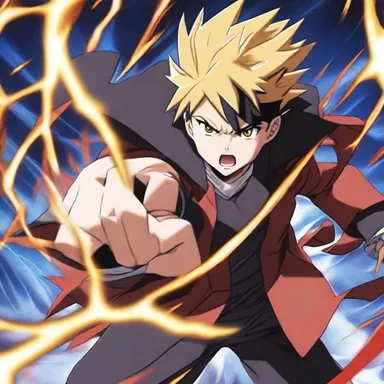 Facing a powerful enemy, the main character of the anime series replenished their energy by unlocking their hidden potential and unleashing an overwhelming attack.