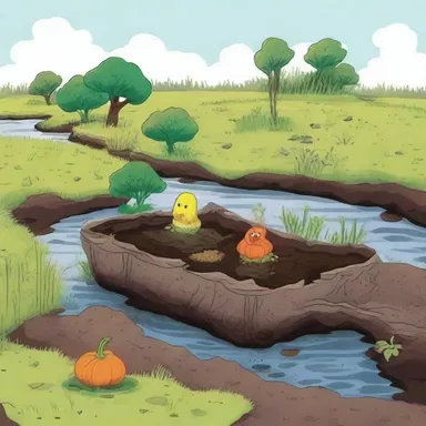 Why did the decomposing vegetable go to the bog? Because it wanted to be a peat bog!