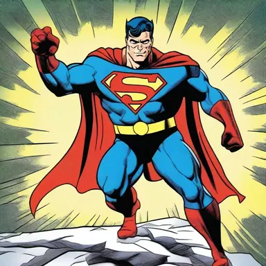The superhero's powers were temporarily bogged down by a curse.