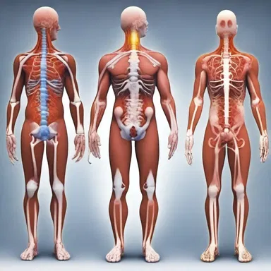 The physical structure of the human body is often seen as a vessel for the soul in many religious beliefs.