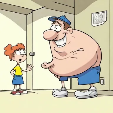 The exaggerated physical structures in cartoons often add humor and entertainment to the characters.