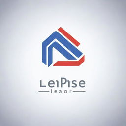 Design a clean and professional logo for a Facebook page named 'Nepse Leader'. The logo should incorporate elements related to the stock market, such as graphs and trading symbols.