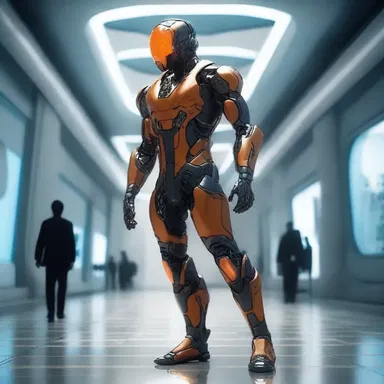 In the futuristic world, the protagonist wore a decalescent suit that absorbed heat from their surroundings without affecting their body temperature.