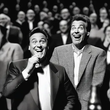 The comedian glanced covetously at the laughter erupting from the audience, envious of their joy.