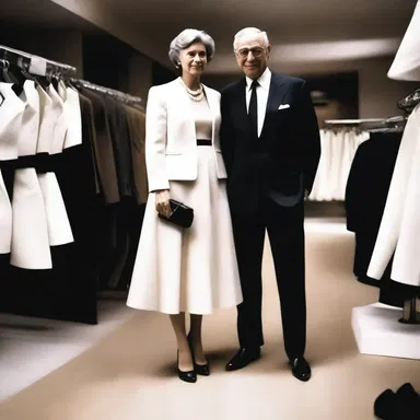 The famous designer's custodianship of the brand ensured its success and popularity in the fashion industry.