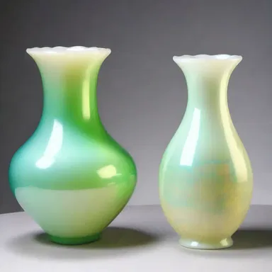 During the Victorian era, opal glass was widely used to make elegant lampshades and decorative vases.
