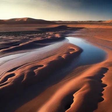 In the distant future, humans have colonized a planet where the tides mysteriously ebb out for hours instead of minutes.