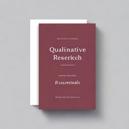 This is an image of a book cover for a title called 'Qualitative Research Essentials'