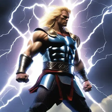 According to ancient legends, the god of thunder would baste his enemies with lightning bolts.