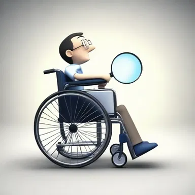 Why did the wheelchair user bring a magnifying glass? Because they heard it was easy to focus on their 'disablement'!