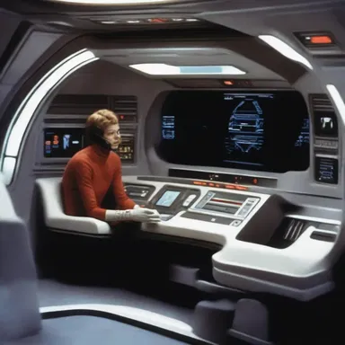 The science fiction movie featured a futuristic spaceship with a glove compartment full of advanced gadgets and tools.