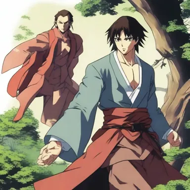 The protagonist in the anime series was fighting against evil creatures that resembled noli-me-tangere.