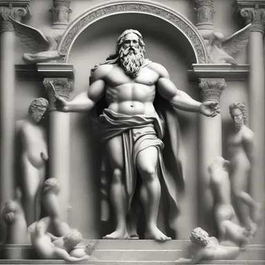 In Greek mythology, the god Zeus territorialized his kingdom by assigning each of the twelve Olympian gods their own realm.