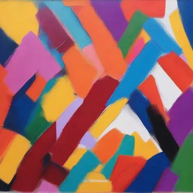 The artist used vibrant colors and bold strokes to territorialize the canvas, creating a visually captivating masterpiece.