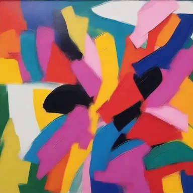 The artist used vibrant colors and bold strokes to territorialize the canvas, creating a visually captivating masterpiece.
