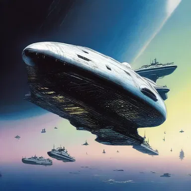 In the science fiction novel, the spaceship had an attractable outer hull that allowed it to dock with other ships in space.