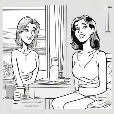 In the comic strip 'For Better or For Worse', the main character sublets her apartment to a friend while she is on vacation.