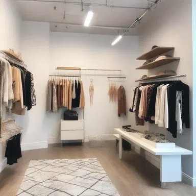 The fashion designer decided to sublet a small space in her boutique to a jewelry designer, allowing them to sell their products while sharing the same location.