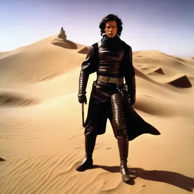 In the science fiction novel 'Dune', the protagonist Paul Atreides displays a persevering determination as he navigates treacherous environments and political intrigue.