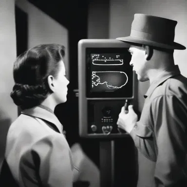 During World War II, retinal scanning technology was used by military personnel for identification and access control at high-security areas.